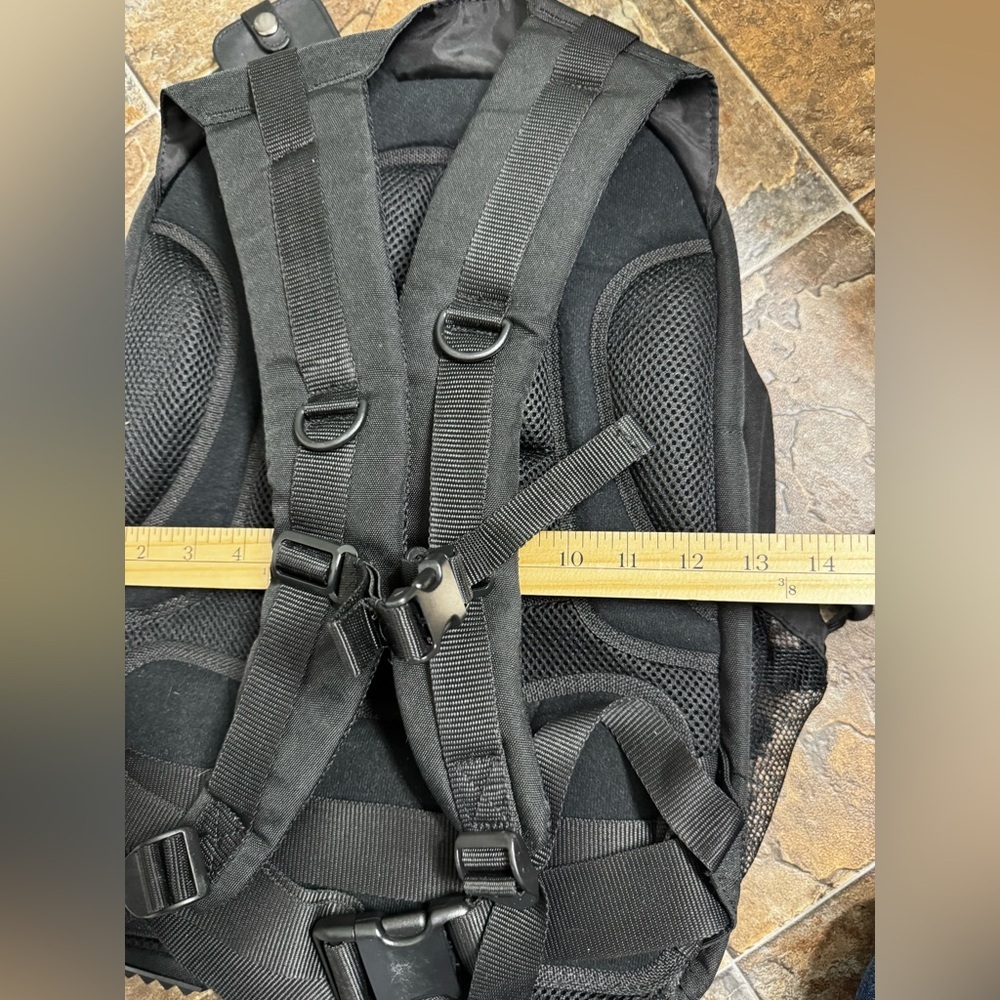 Targus Black Laptop Backpack 13 15 Inch Computer Bag - Picture 9 of 10